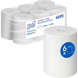Kimberly-Clark Handtuchrollen 1-lagig 6 St.