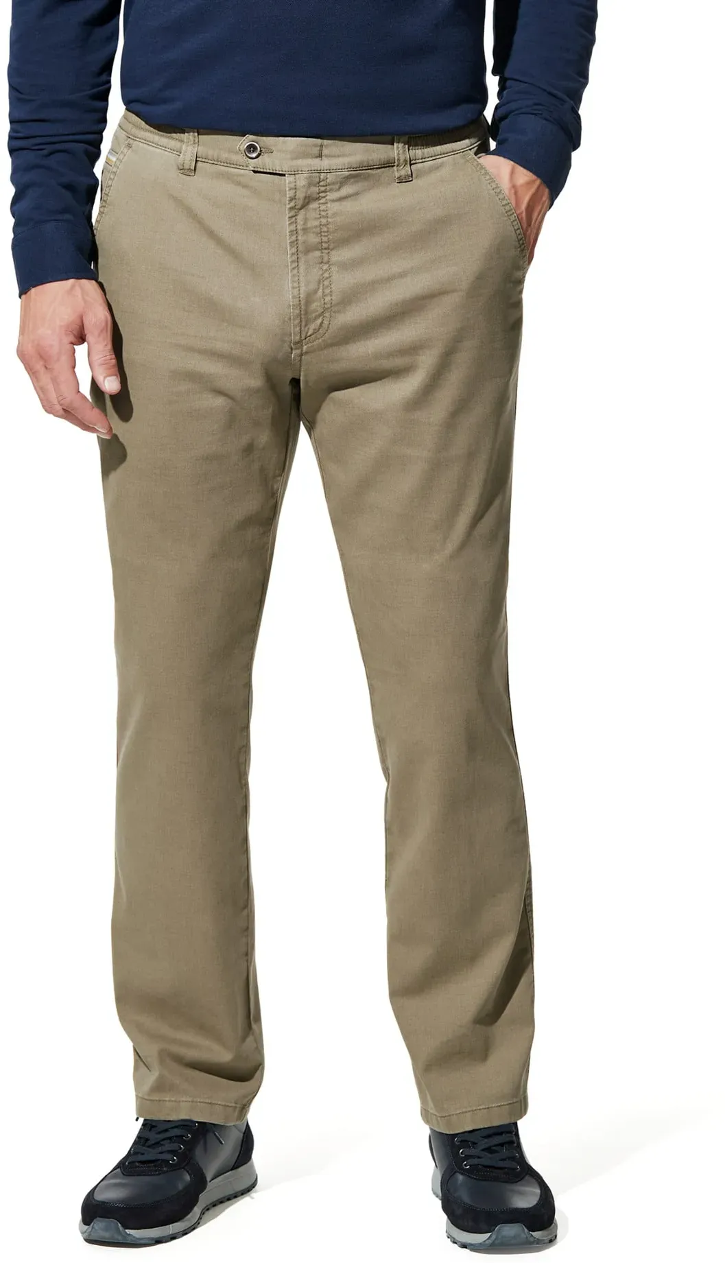 Walbusch Herren Relaxbundhose 2.0 Beige