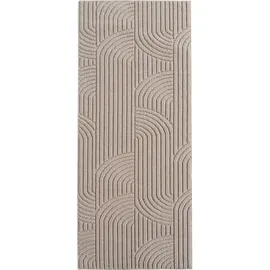 Ayyildiz Flachgewebeteppich Helix 2201 Creme 80 cm x 150 cm