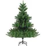 vidaXL Künstlicher Weihnachtsbaum Nordmanntanne Grün 210 cm