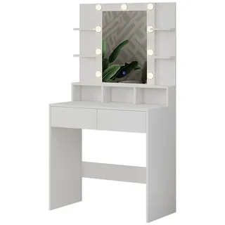 Vicco Schminktisch Taylor 80 cm mit LED Beleuchtung