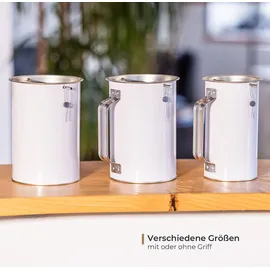 HMF 45002-10 x 8 cm Ø, 14,5 cm hoch mit Griff, Sammeldose,