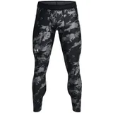 Under Armour Herren Tight UA HG Iso-Chill PRTD, BLACK, S