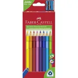 Faber-Castell Buntstift 10 St. lila/schwarz/mehrfarbig