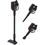 Hoover 360° manövrierbarer Akku Staubsauger mit LED, Staubsauger kabellos für alle Bodenarten, Bodendüse mit Anti-Twist gegen Verheddern von eingesaugten Haaren, 1200 POWERTIME [HF410H]