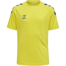 hummel Core XK Poly Trainingsshirt Kinder blazing yellow/true blue 176