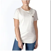 CARHARTT Damen Midweight S/S Pocket T-Shirt, Farbe: Malt Größe: XL - XL