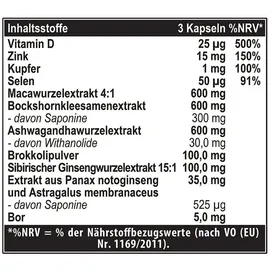 MST Testo Booster Professional Maca Kapseln 90 Stück