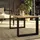 milord furniture MILORD Schwarz Eiche 92 x 45 x 53 cm