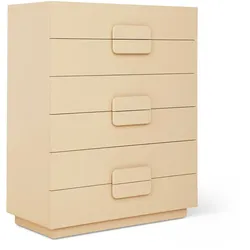 HKliving - Spacious Kommode, B 80 x H 98 cm, cream