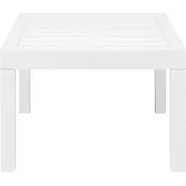 vidaXL Garten-Essgruppe 3-tlg. weiß