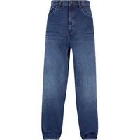 URBAN CLASSICS Heavy Ounce Baggy Fit Jeans New Dark Blue Washed 34