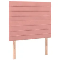 VidaXL Kopfteile 2 Stk. Rosa 80x5x78/88 cm Samt