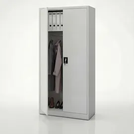 Jan Nowak Metallschrank Aktenschrank 185 x 90 x 45 cm Grau