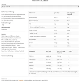 Powerbar 5 Electrolytes Schwarze Johannisbeere Tabletten 10 St.