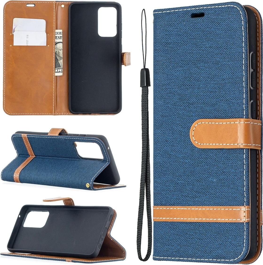 König Design Hülle Handy Schutz für Samsung Galaxy A52 4G / 5G / A52s Case Cover Tasche Etui (Galaxy A52s, Galaxy A52, Galaxy A52 5G), Smartphone Hülle, Blau