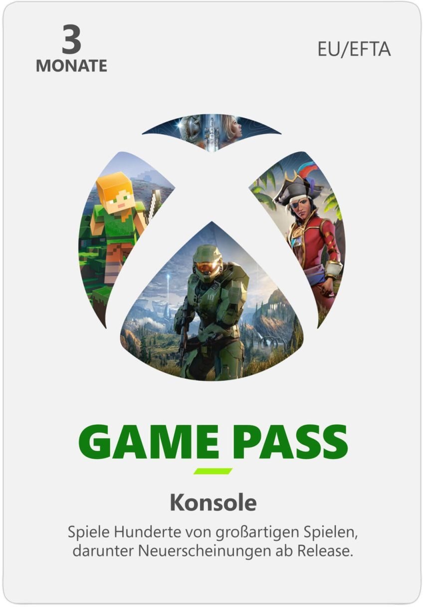 Microsoft Xbox Game Pass Gift Card 3 Monate ESD Download