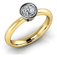 Verlobungsring VR02 585er Gelb-/Weiflgold - 3238