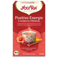 YOGI TEA, Positive Energie, Bio Kräutertee 17X1,8 g