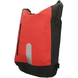 Fischer Gepäckträgertasche rot/schwarz