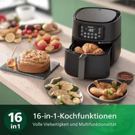 Philips 5000 Series Airfryer XXL Connected HD9285/93 Schwarz