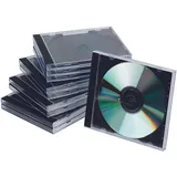Q-Connect KF02209 Edv-Zubehöre CD Hülle Jewel Case schwarz/transparent