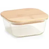 Zeller Vorratsbehälter mit Bambusdeckel 800 ml