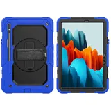 Lobwerk 4in1 Schutzhülle für Samsung Galaxy Tab S7 Blau