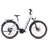 Cube Kathmandu Hybrid ONE 800 Weiß Modell 2025 | polarwhite ́n ́black | 58 cm | E-Trekkingräder