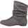 VAN HILL Damen Schlupfstiefel Stiefeletten Bequeme Schuhe 812201, Farbe: Hellgrau, Größe: 36 - Grau - 36
