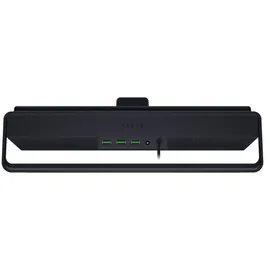 Razer Laptop Cooling Pad - Smart Cooling Laptop-Ständer für 14" bis 18" Zoll Laptops - luftdichte Druckkammer (benutzerdefinierte Lüfterkurven, 3-Port USB-A Hub, Multifunktionstasten) Schwarz
