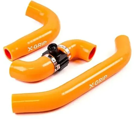 X-GRIP Silikon-Kühlerschlauch - orange