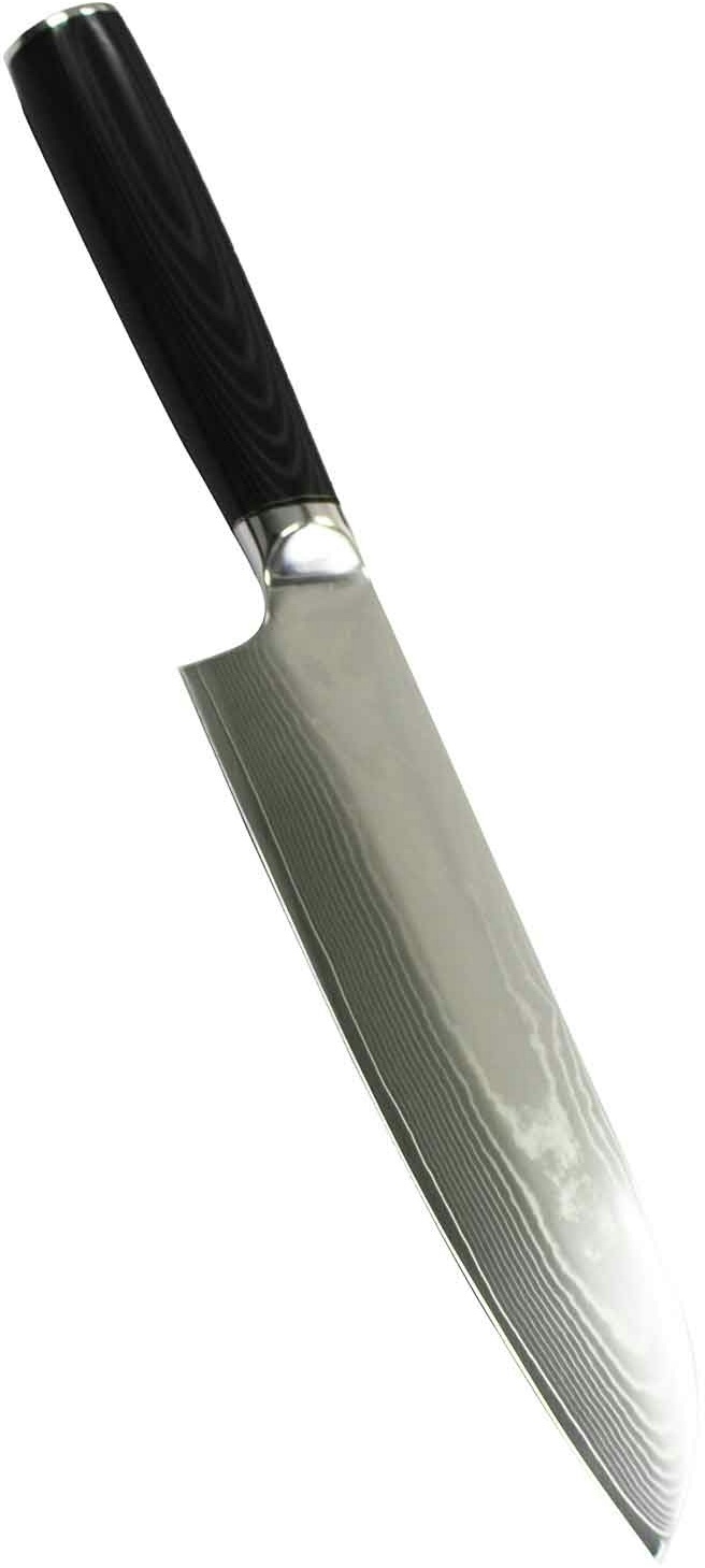 Muxel Hochwertiges Chefkoch Küchen-Messer Carbon Edelstahl Kohlenstoff-Klinge Black