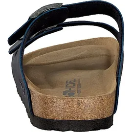 ROHDE Pantolette ergonomisch Lederfußbett Zwei Riemen Schnalle Grado 5920, Größe:42 EU,