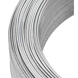 vidaXL Zaun-Bindedraht 250 m 2,5 mm Silber
