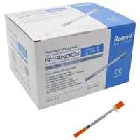 Romed Insulinspritzen U-40 steril 40 I.E. / 1ml 32x100