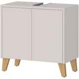 Germania Waschbeckenunterschrank GW-Arnea 60 x 59 x 34 cm Beige