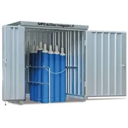 Gasflaschenmagazin 224 oB 2100x1140x2250