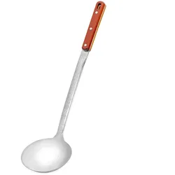 4BIG.fun XL 43 cm Schöpflöffel Suppenkelle Küchenhelfer Gießlöffel Soßenlöffel Edelstahl