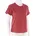Damen T-Shirt-Dunkel-Rot-L