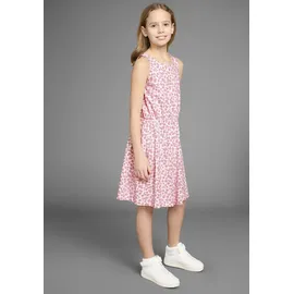 KangaROOS Jerseykleid in rosa geblümt), | Gr.: 176/182