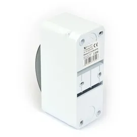 Pawbol Modulverteiler 1x2 Aufputz mit Rauchschacht IP30 S-2 C.2030 Pawbol 5907484331314