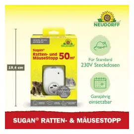 NEUDORFF Sugan Ratten- und Mäuse Stopp 50 m2 1 St