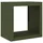 vidaXL Kaminholzregal Stahl 60 x 40 x 60 cm Grün