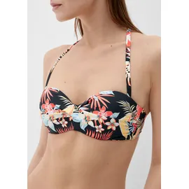 s.Oliver Bikini-Top Damen Schwarz 38 Cup B