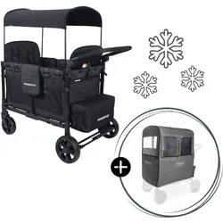 Wonderfold W4 Elite Kinderwagen für 4 Kinder / Winter Special