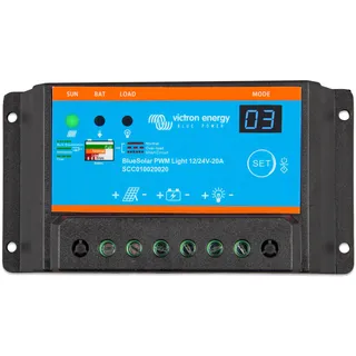 Victron Energy Laderegler PWM 12 V, 24V 20A