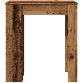 vidaXL Bartisch mit Regal 95 x 47 x 103,5 cm Braun
