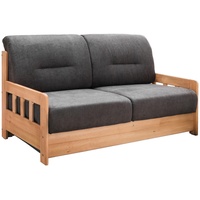 Livetastic Schlafsofa Camino Dunkelbraun Mikrofaser