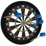 Relaxdays 10021529_46 Dart Auffangring R5, Catchring Dartscheibe, 4-teilig, Surround f. Dartboards, EVA, 45 cm, schwarz